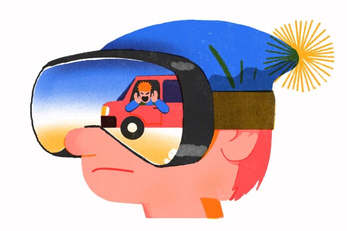 I get heckled on my walks, but what else can I expect with these goggles? 