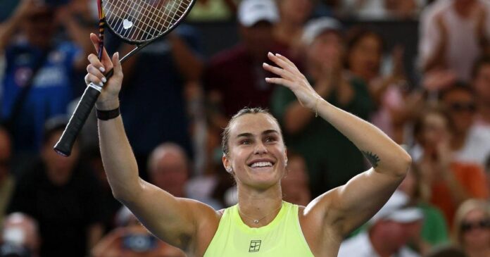 Sabalenka wins Brisbane final amid frosty exchange with Kostyuk