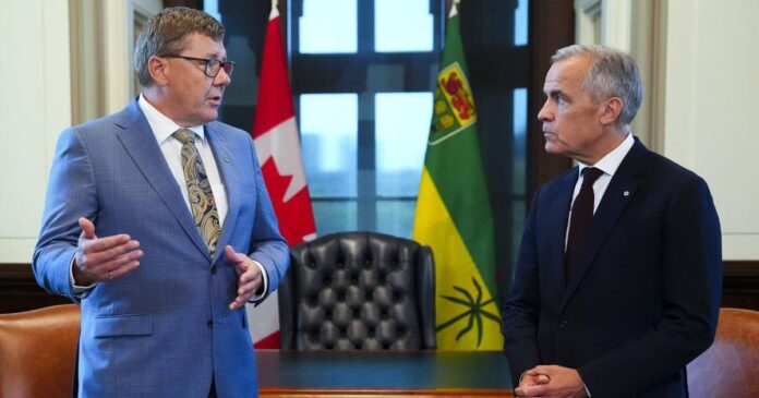 Saskatchewan Premier Moe joining Prime Minister Carney on trip to China