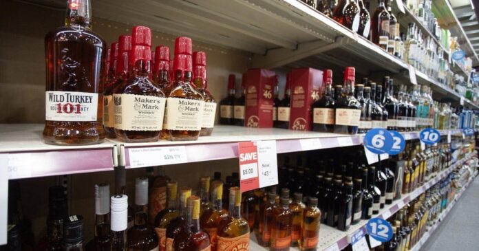 ‘Frantic’ first days as Atlantic Canada sells off U.S. booze; wine, bourbon dominate